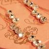 Earrings Tarnish-resistant Elegant Alloy Women Elegant Cocktail Rhinestone Earrings for Party