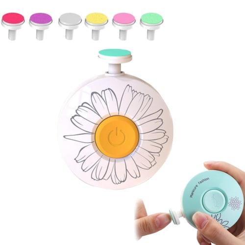 

Set of 7 Electric Nail Files for Babies, Newborns, and Adults, Perfect for Care, Preparing for Newborns, and as a Baby Gift. Popular Nail Care Tool. L