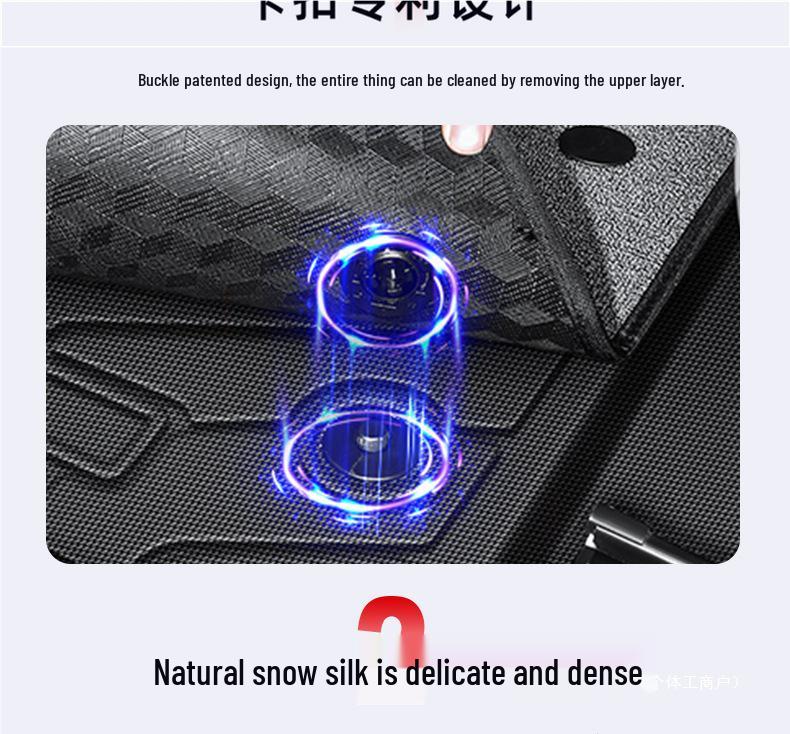 2025 BYD Yuan PLUS TPE Floor Mats - Full Coverage Auto Interior Accessories