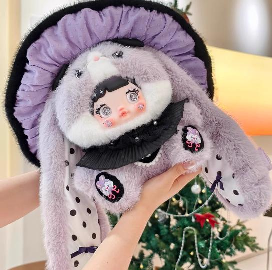 New Nuomi Mushroom Hat Series 400 Percent Extra Large Blind Box Birthday Gift Giant Plush Toy Super Soft Comfortable Kawaii Doll