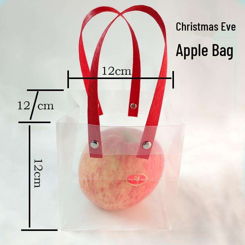 

Праздничная подарочная сумка-тоут для закусок с прозрачным окошком