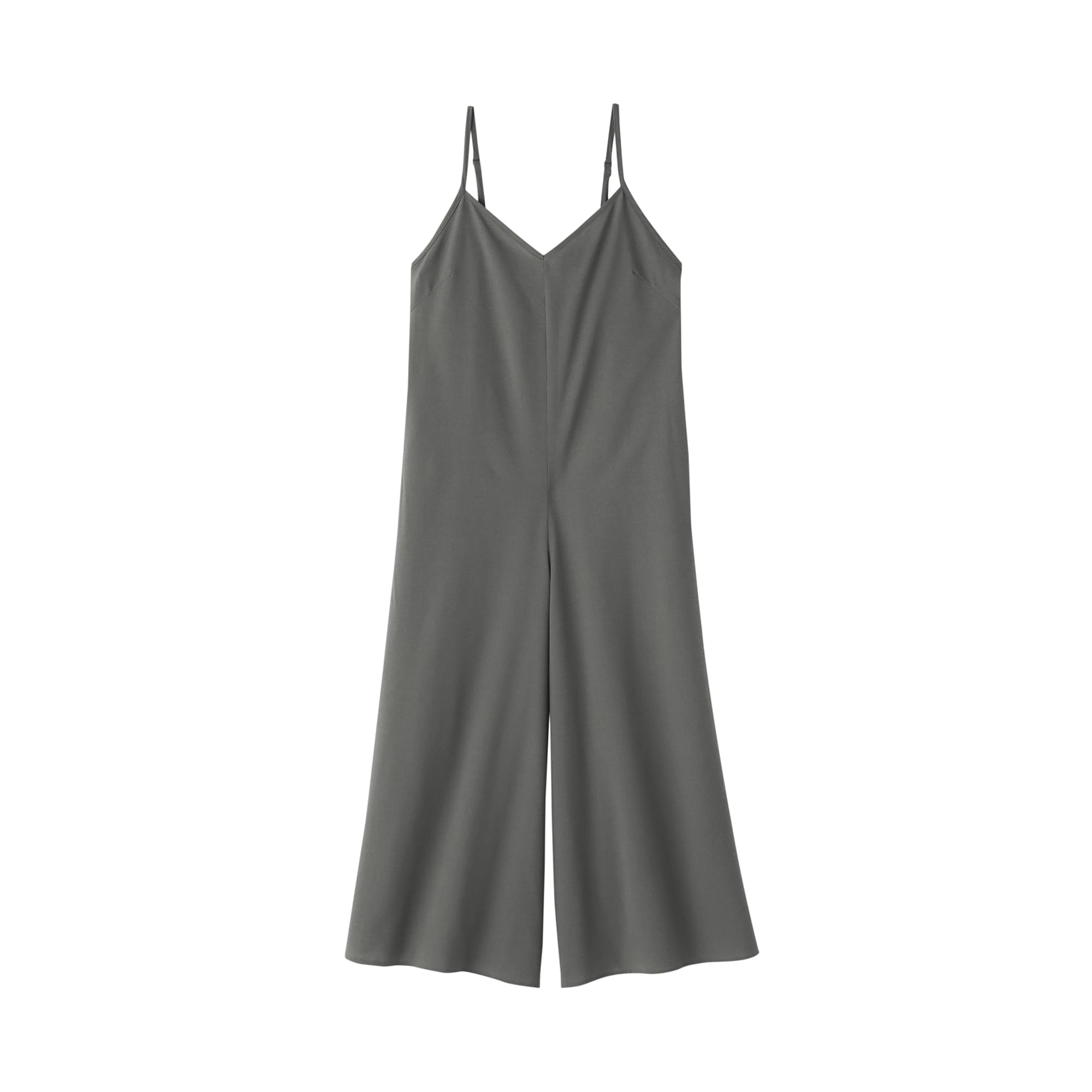 

MUJI Breathable Stretch Soccer Dark Size BC2LPA5S Women s Jumpsuit, Gray, XL,