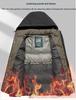 Men's Mid-Length Down Cotton Winter Coat for Dad and Grandpa
