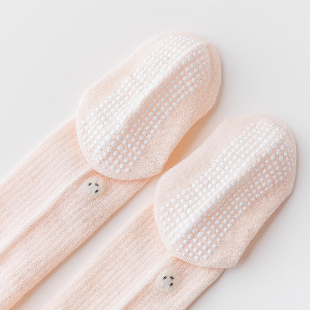 Sommer Mesh Dünne Lockere Babystrümpfe Neugeborenen Babysocken Rutschfest Über dem Knie Anti-Mücken-Socke