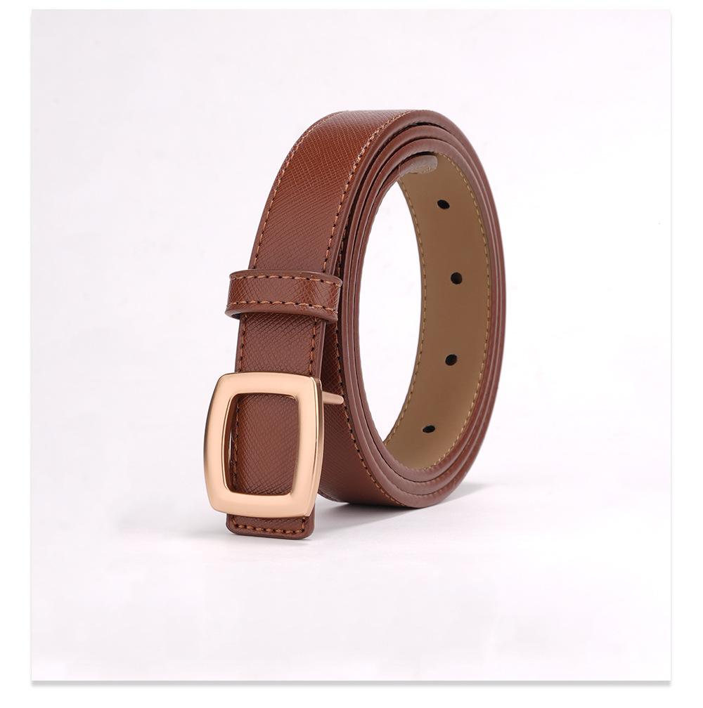 Belts for Women Genuine Leather Cowhide New Women Korean Version Belt for Women Versatile Decoration Fashion Trend High-end