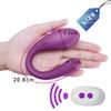 Wireless Remote Control Panties Vibrator U-shaped Adult Toys Clitoris Stimulator Female Masturbator
