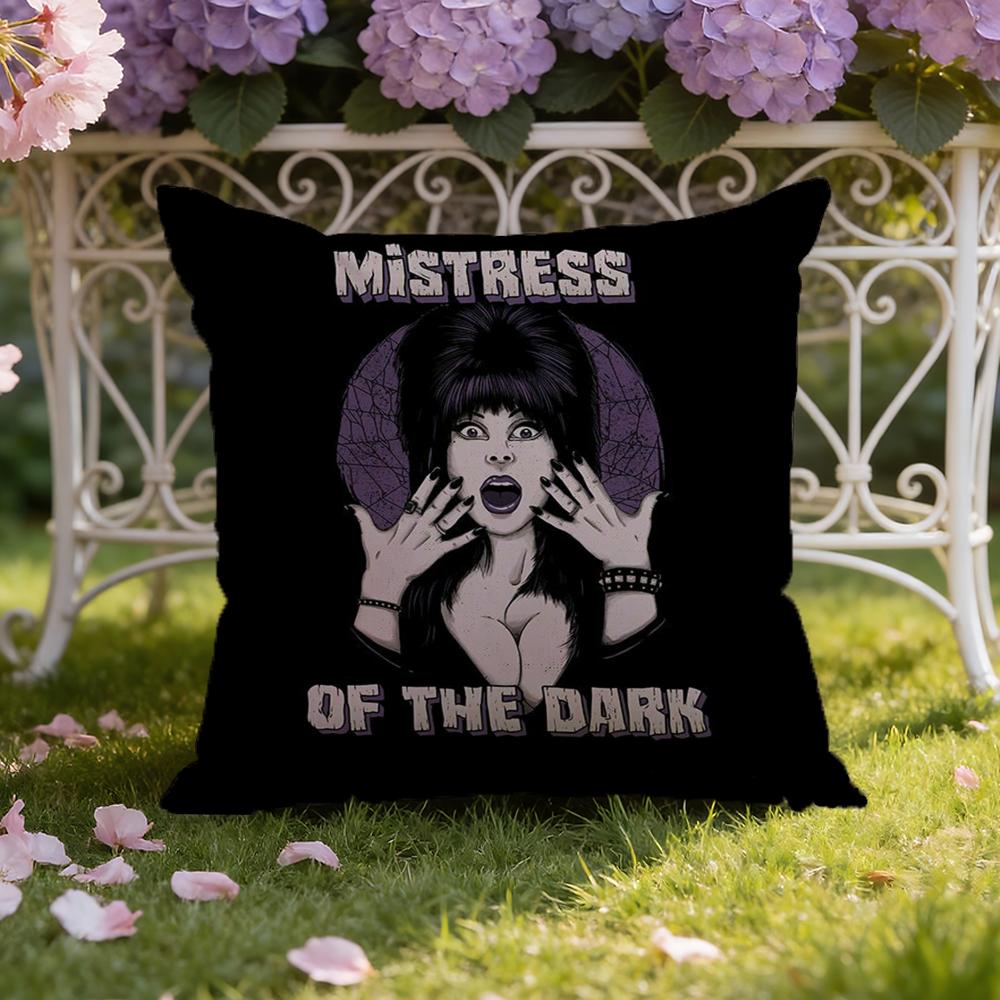 E-ElviraS Mistress Dark Cushion Cover Home & Car Dual-Scene Pillow Cover: Reversible for Premium Comfort 30X30cm