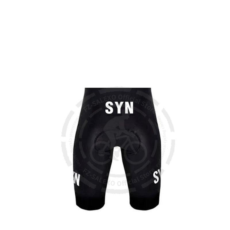

Men SYN Cycling Jersey Set Summer Short Sleeve Cycling Clothing Road Bike Shirt Suit Breathable Quick Drying MTB Bicycle Shorts 5XL
