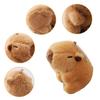 Creative Capybara Keychain Cute Bag Charm Adorable Stuffed Animal Keyring Decor