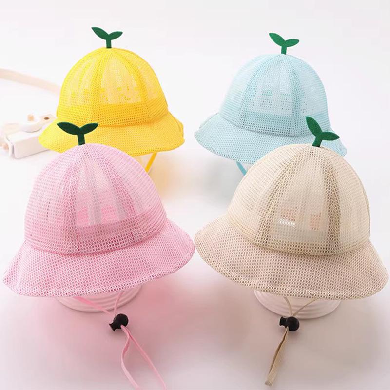 Breathable Mesh Baby Sun Hat - Cute & Versatile Summer Protection