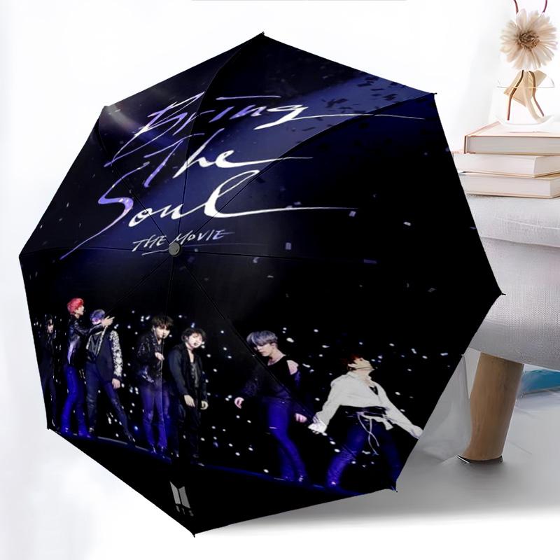 Harmonious Bonds: Unity Diversity Folding Umbrella Suitable for All Seasons Travel Outdoor Umbrella Travel