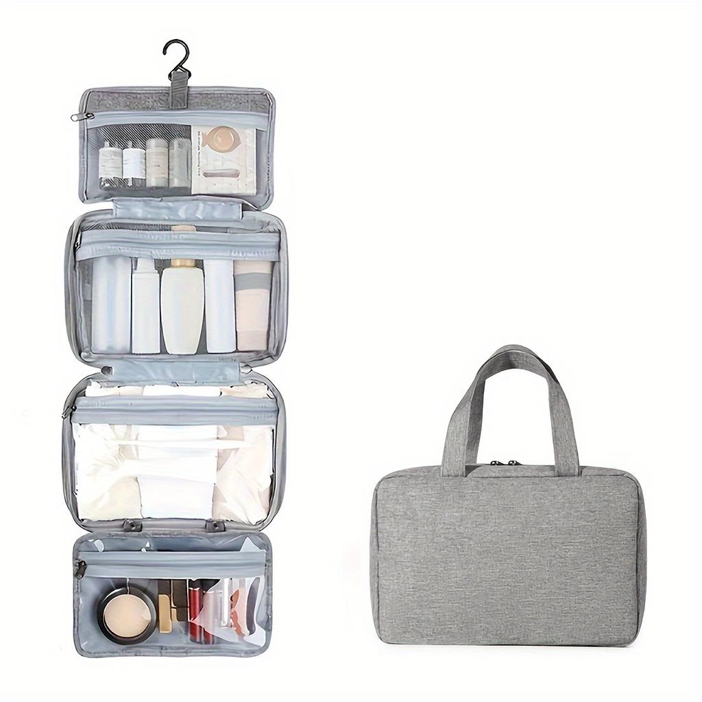 Travel Hanging Toiletry Bag Water-proof Cosmetic Storage Bag Bathroom Beauty Wash Bag AccessoryTowel Bag Wet Dry Separated Bag