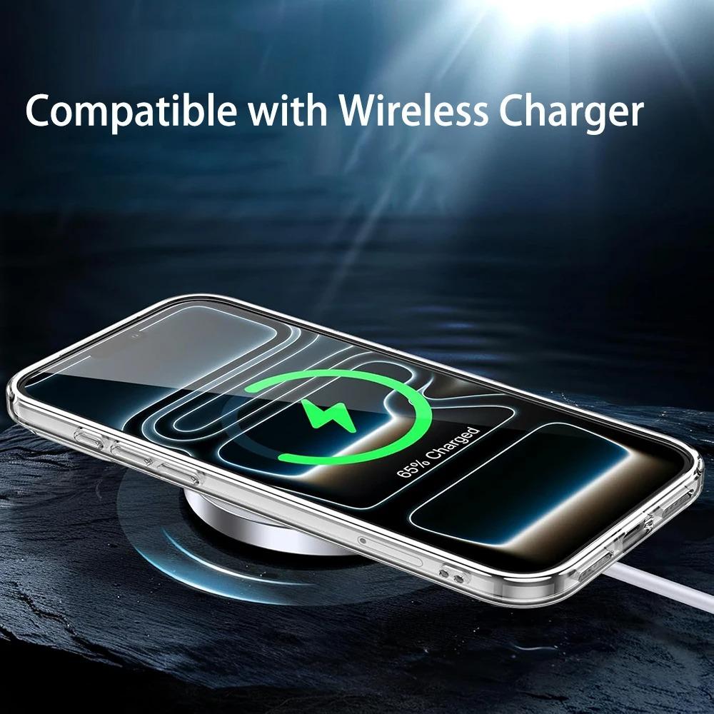Transparent Soft Silicone Phone Case for iPhone 17 16 15 Pro Max 17Pro Shockproof Clear Cases for iPhone17 14 13 Pro Max Cover
