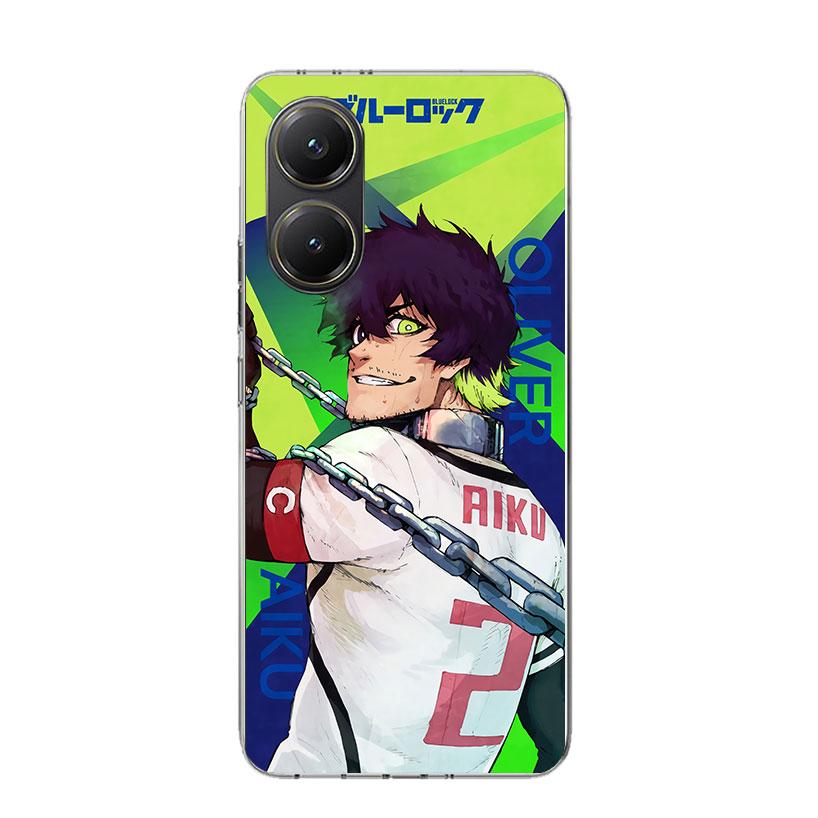 

Hot Anime Blue Lock Phone Case For Xiaomi Poco F7 Ultra X7 X6 Pro X5 Redmi 15 15C 13 13C 12 12C 10 10A 10C 9 9A 9C 9T Shell Poco Redmi 9A
