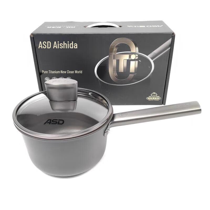 Aishida 0-Coating Pure Titanium Wok