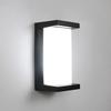 ALLUCK Entryway Light, Motion Sensor, Simple Black, Wall Light, Wall-Mounted Light, Gatepost Light, Light Sensor, Sealed, Waterproof, Rainproof,