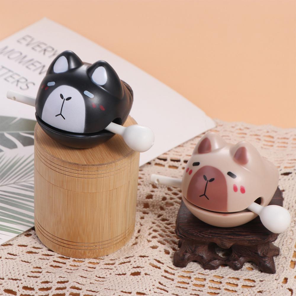 

Wooden Fish Capibara Small Wooden Fish Animal Shape Percussion Instrument Preschool