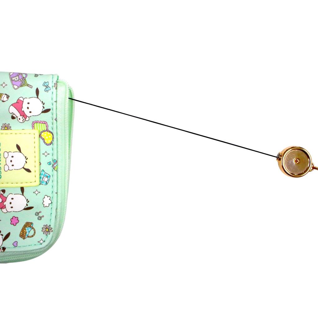 Aldi Key Pass Pouch with Retractable Pochacco & Reel, SR52-6PC