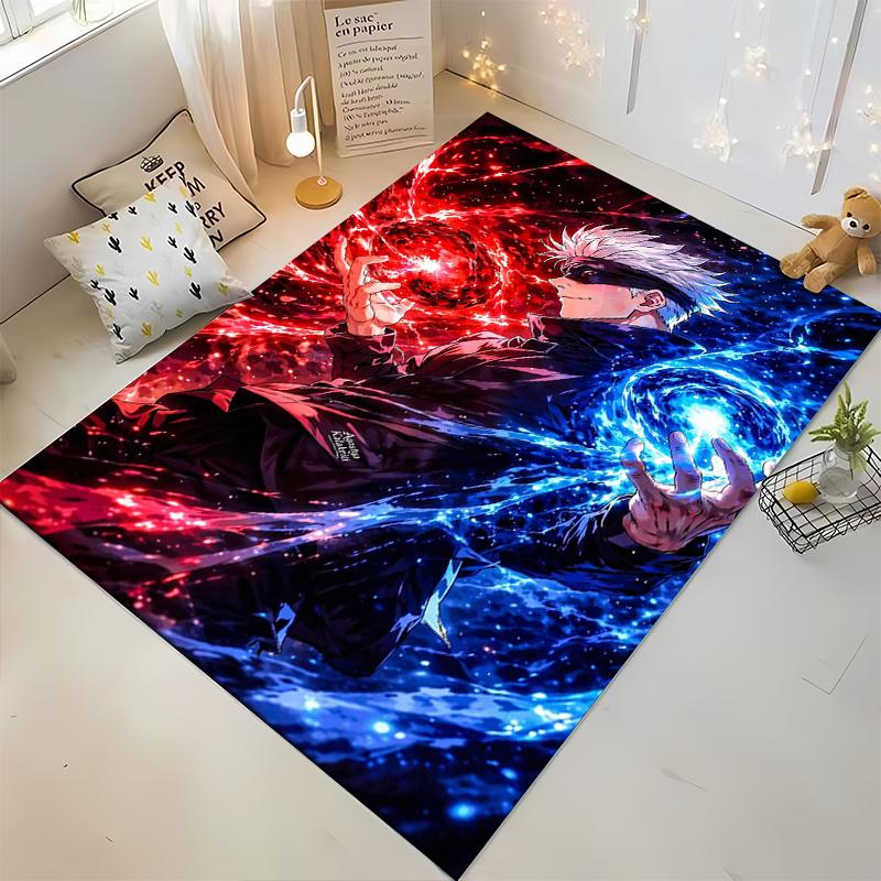 Cool Fire and Ice Balance Style Carpet Suitable for use as an anti-slip game mat for living room and bedroom sofas