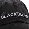 BLACKBLOND Vividi Cross Damage Custom Denim Cap (Black)