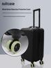 Silent Silicone Anti-Slip Travel Suitcase Cover with Shock-Absorbing Wheels & Scratch Protection