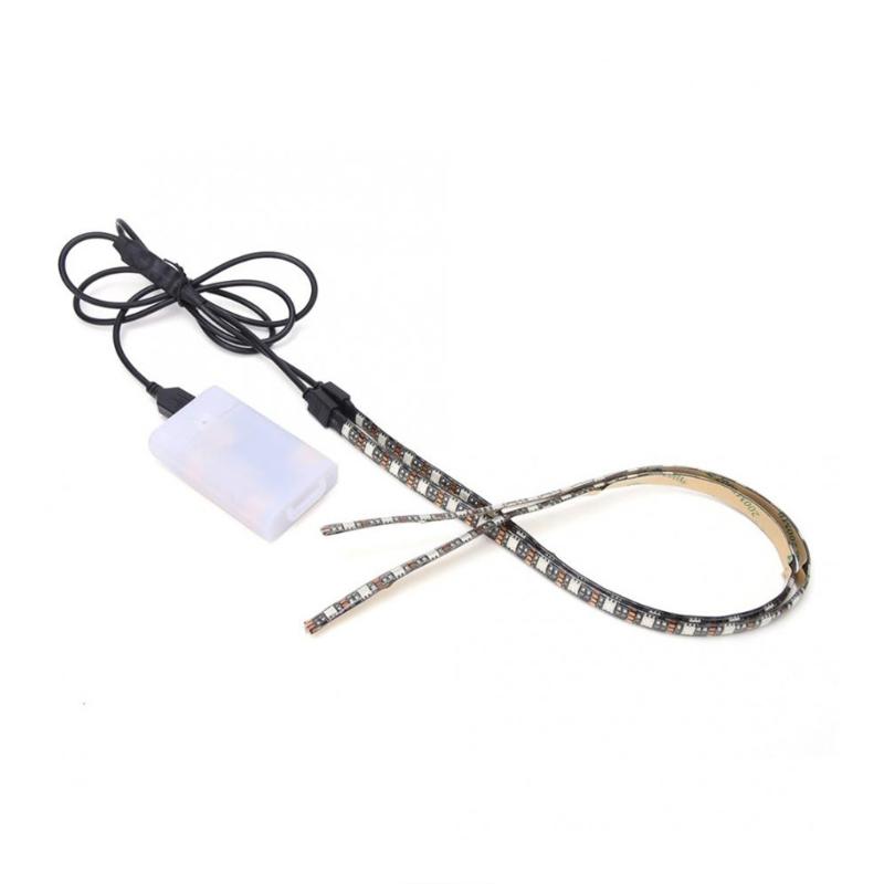 Scooter Rueda Ancha Tiras LED Luz Linterna Patinete Eléctrico Luz LED
