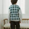  Olivan  Olivan Mix Check Cardigan  Green 