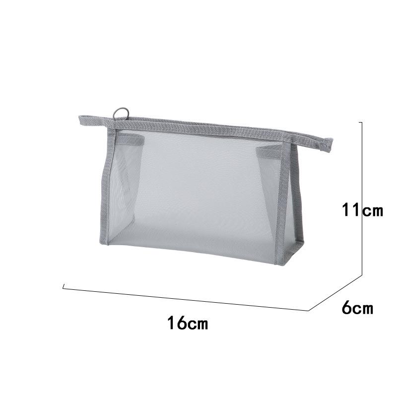 

Маленькая портативная нейлоновая сетчатая косметичка с индивидуальным логотипом