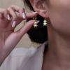 Fashion, Simple and Versatile Boy Earrings for Women Niche Design Cartoon Earrings Golden