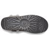New UGG Classic Mini Shearling Logo 'Charcoal' Women's 1153473-CHRC