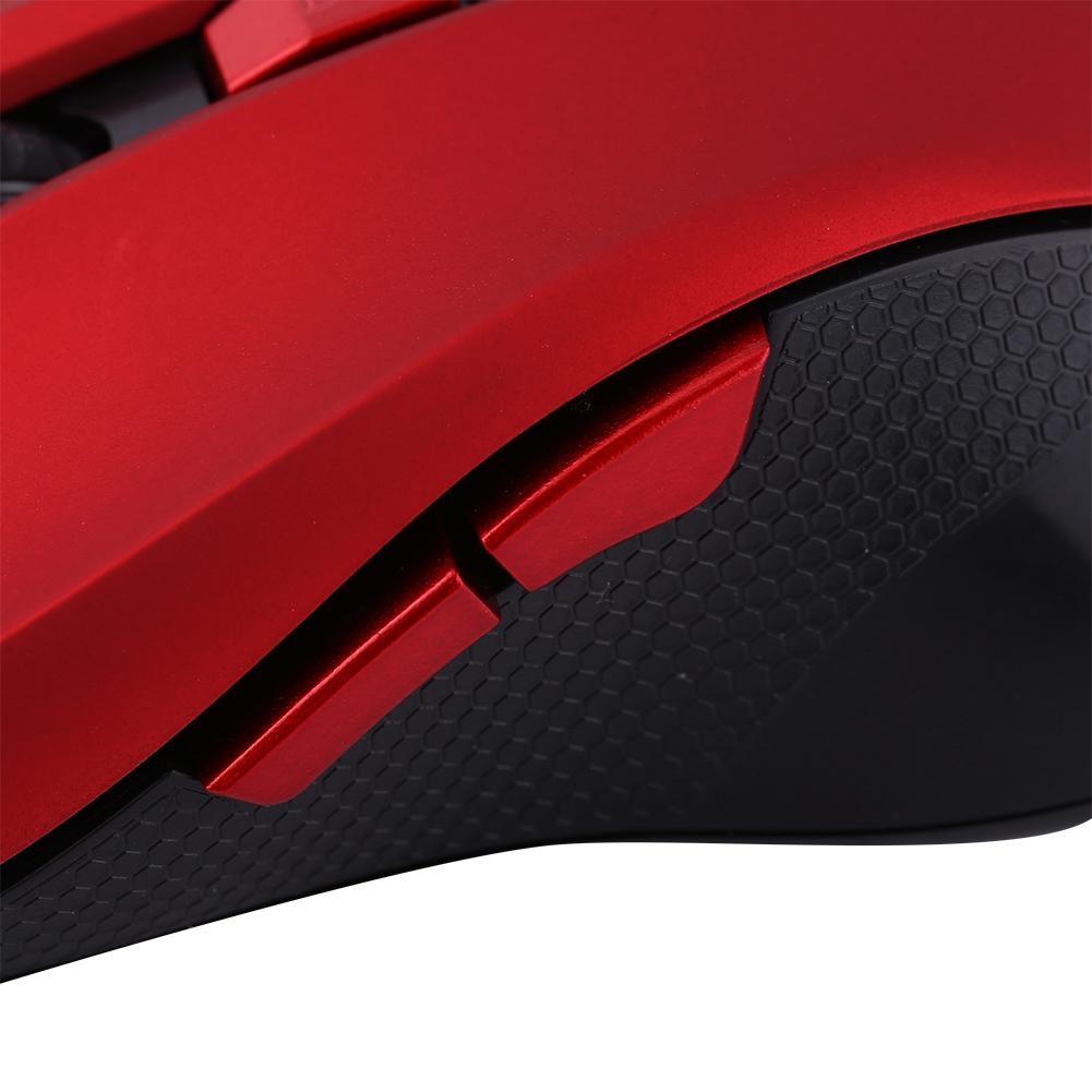 2.4GHz Wireless Portable Optical Gaming Mouse Mechanical Mouses For Computer games Black