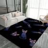 Schöne Kriegerin Sailor Moon 3D Teppich, Geeignet für Wohnzimmer, Schlafzimmer und andere Heimdekoration, Rutschfeste Fußmatte und Geschenkwahl.