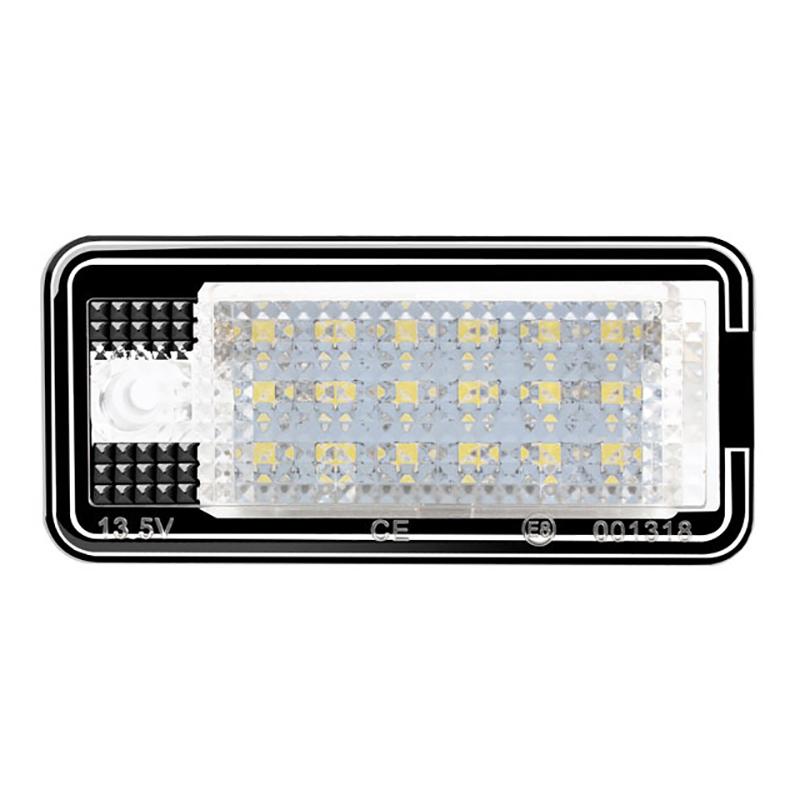Led License Plate Light Suitable For A3 S3 A4 S4 A6 C6 A8 S8 Q7 Led License Plate Light Car Led License Plate Light