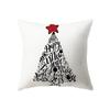 Christmas Theme Decorative Printed Pattern Cushion Cover Home Decoration Living Room Sofa Pillow X