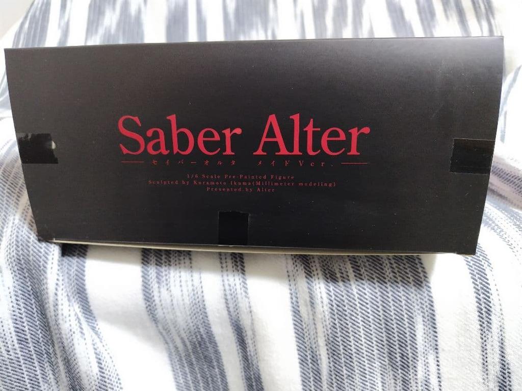 [USED] Alter Saber Alter Maid Ver. 1/6 Scale Opened Almost