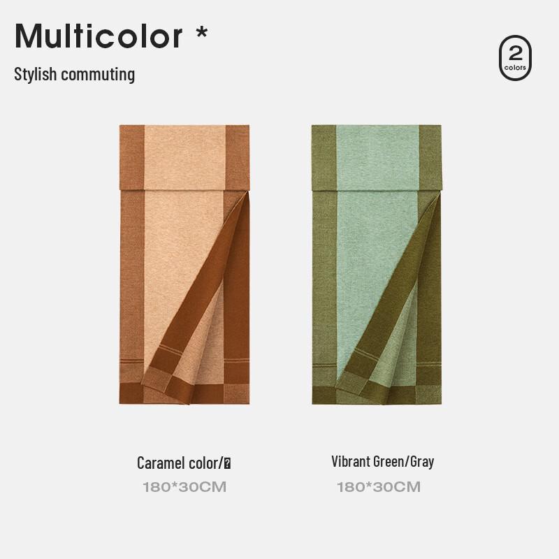 Navigare Men's Color-block Knit Scarf