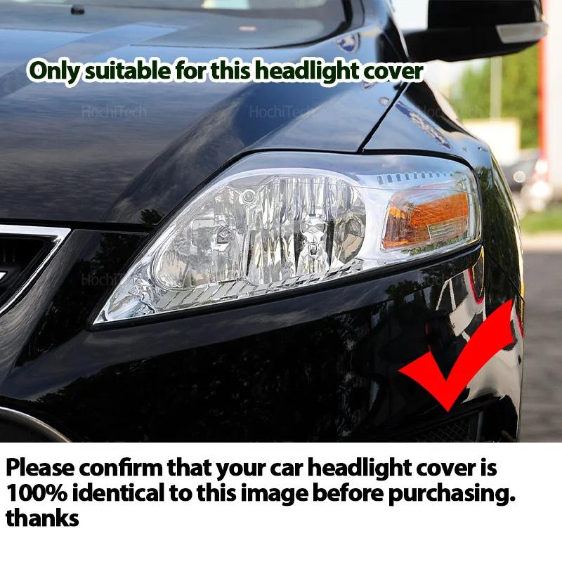 Headlight Lampshade Transparent Lens Headlamp Housing Cover Lens Light Protection for Ford Mondeo MK3 2007-2014