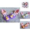 Mini Melissa New Crystal Jelly Girl Baby Princess Shoes  Sandals Us Size 611