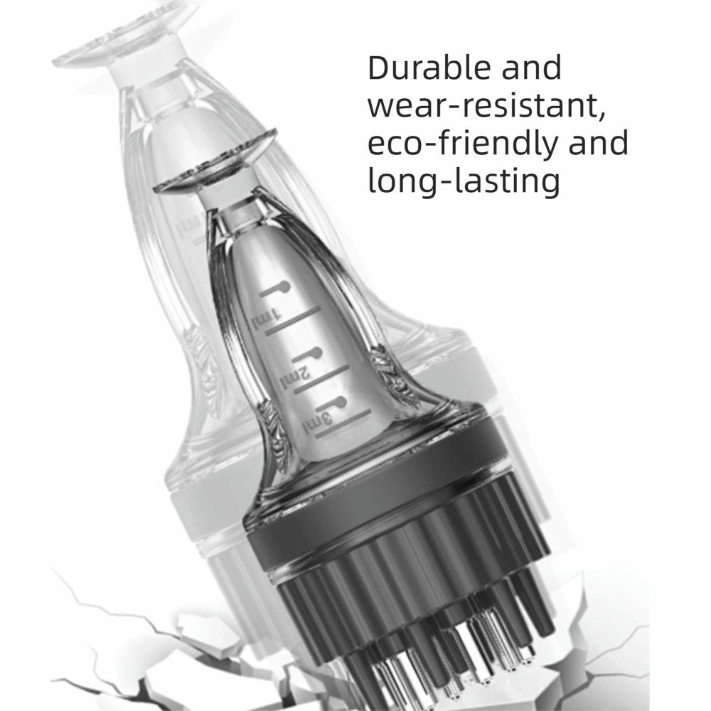 Precise Scale Hair Growth Serum Oil Apply Scalp Treatment Comb Essential Oil Application