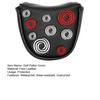 Capac pentru cap pentru putter de golf cu închidere magnetică Capac pentru cap pentru club de golf din piele artificială Protector pentru cap pentru club de golf magnetic puternic Accesorii pentru club de golf