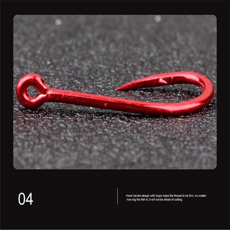 FISH KING 100pcs/lot High Carbon Fishing Hook 1#-12# ISEAMA with Eye Carp Catfish Anzol Peche Japan Tackle Fishing