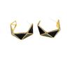 Spring And Summer Earrings Women'S High-End Stud Earrings Geometric Contrasting Color Earrings Batch