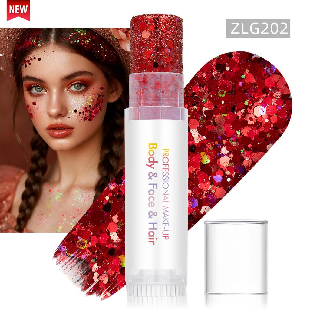 Body Glow Stick Face Sparkle Gel For Festival Makeup And Carnival Fun