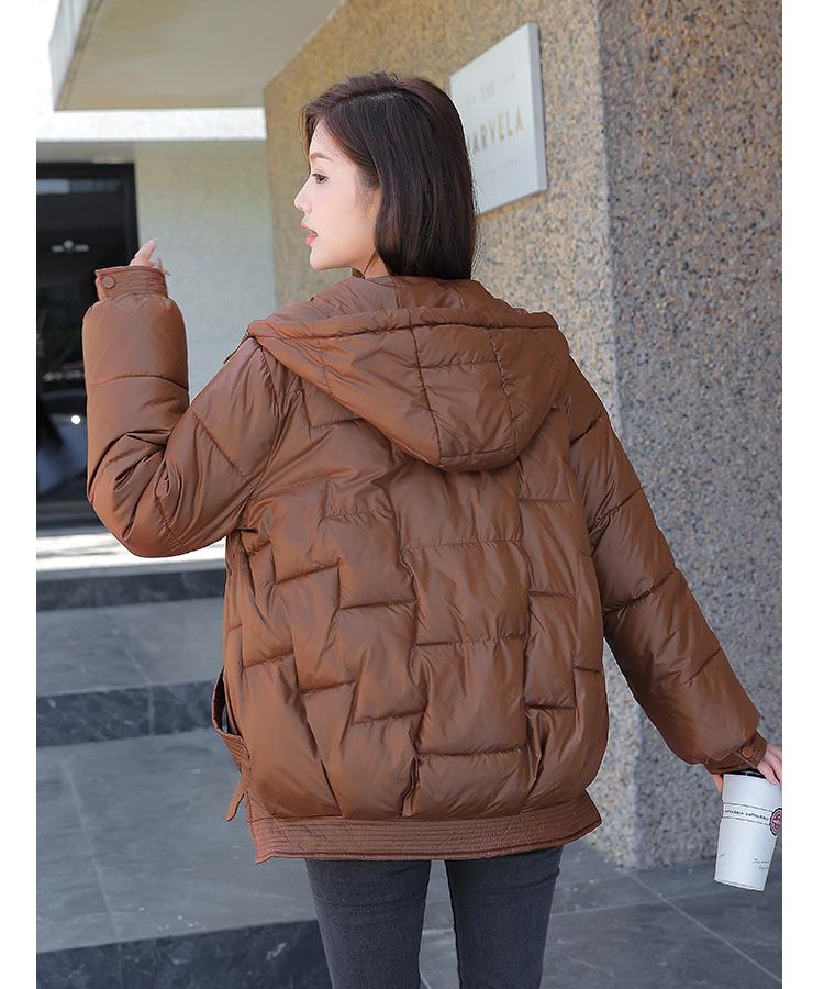 tan bubble coat