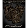Mildred's Secret Pocket Orakel Deck 6,3*8,9cm Gedruckt auf 350GSM Doppelt geprägtem Karton 88 Stück Orakelkarten in stabiler Box