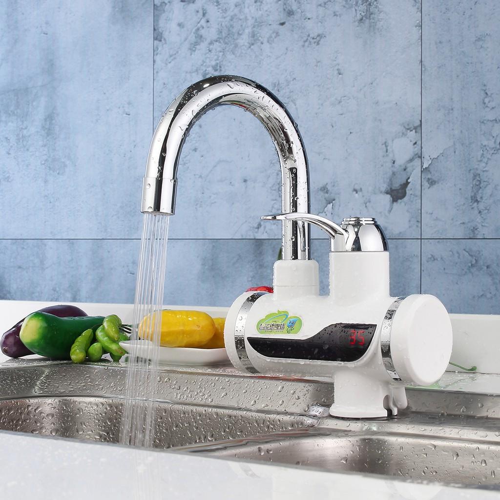 Bathroom Water Heater LED Digital Kitchen Faucet Tap Mixer Tap Hot Water Faucets Electric Tap AU Plug Hot Sale New