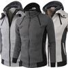 Hoodie Men Snow Warm Hooded Zip Thick Hoody Outwear Coat Jacket Top Sweatshirt