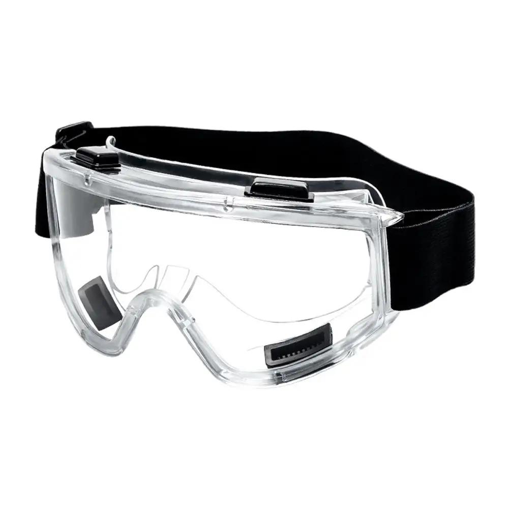 

New Motorcycle Safety Goggle Anti Dust Proof Work Lab Research Industrial Safety Clear Glasses Eye Protection Len Eyewear L5F2