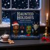 Haunted Holidays Advent Calendar 24-Day Countdown Box Multifunctional Festive Car Decoration for Christmas Fun