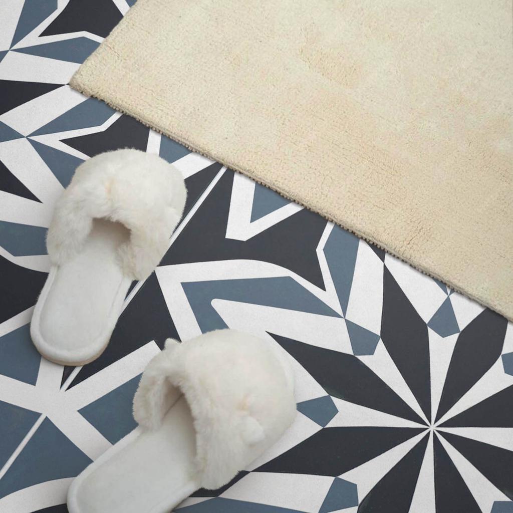 Dekor Winylowy Z Wzorem Samoprzylepny Do Sypialni 120X60 Cm Geometria W Symetrii
